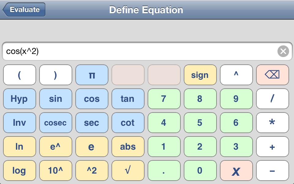 uDerivative Main Screen